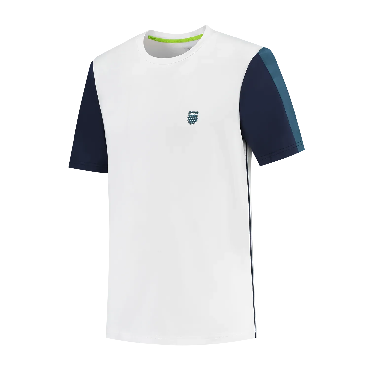 K-Swiss Mens Hypercourt Crew Tee - White