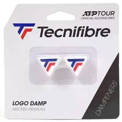 TECNIFIBRE TENNIS RACKET LOGO DAMPENER - PACK OF 2