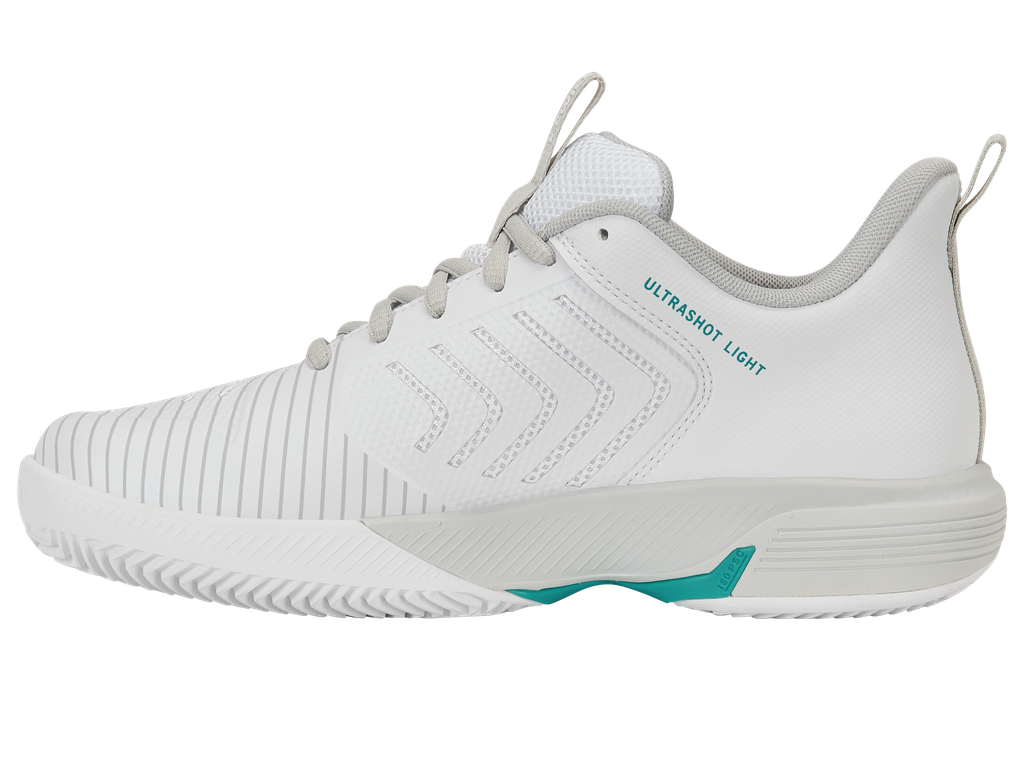 K-Swiss Ultrashot Light Clay - White/Dawn Blue/Baltic