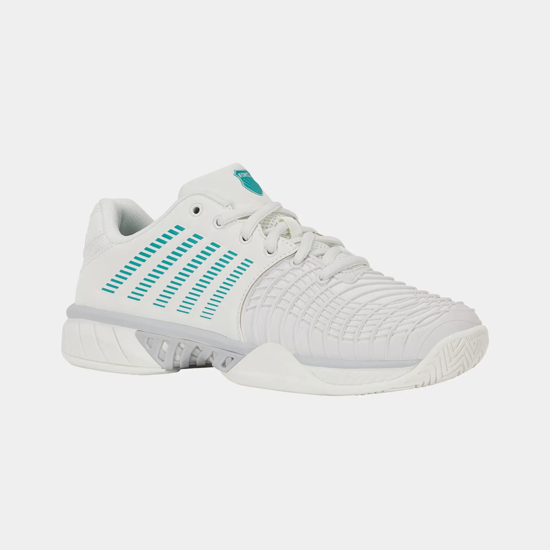 K-Swiss Express Light 3 Women's Trainers - Blanc/Baltic/Glacier Grey