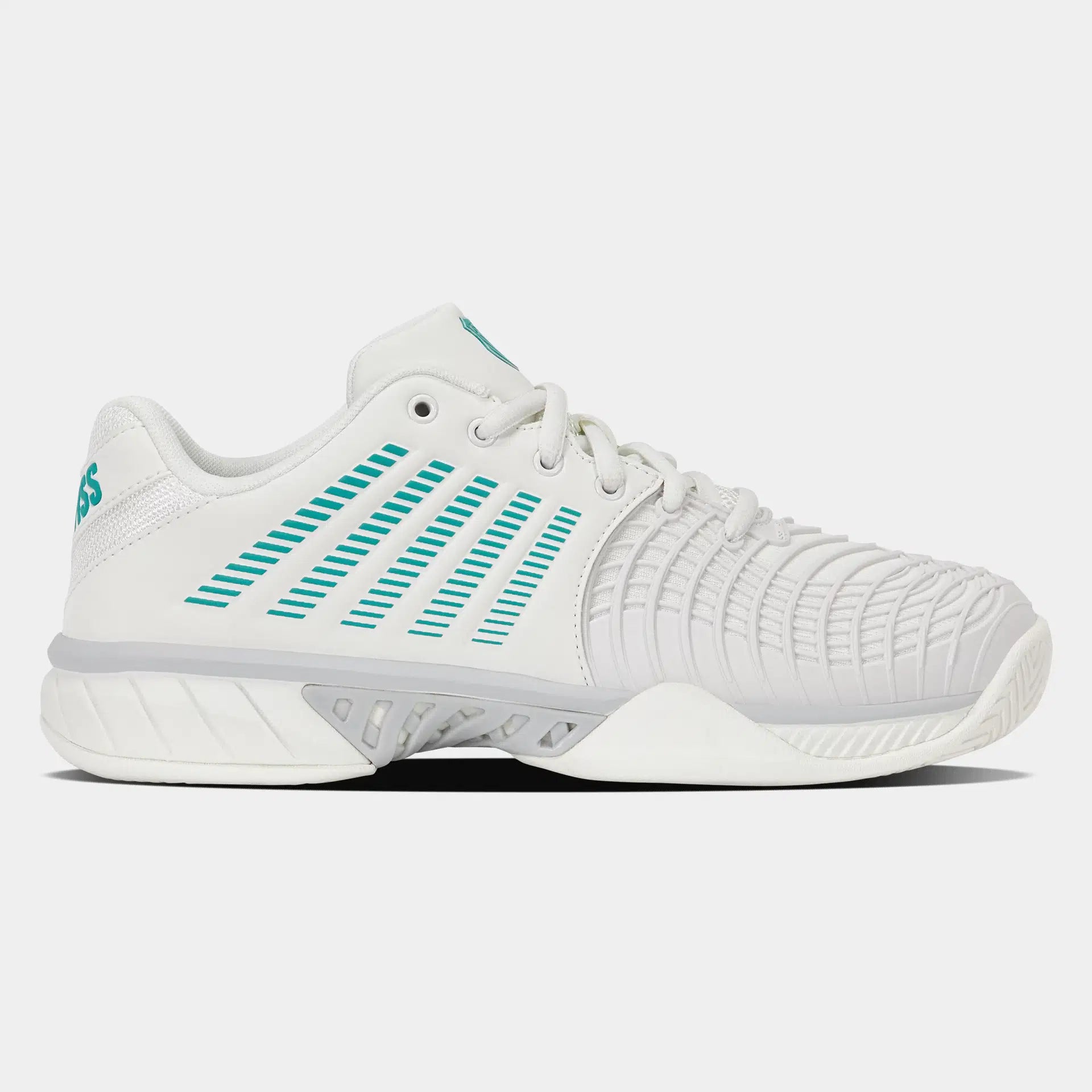 K-Swiss Express Light 3 Women's Trainers - Blanc/Baltic/Glacier Grey