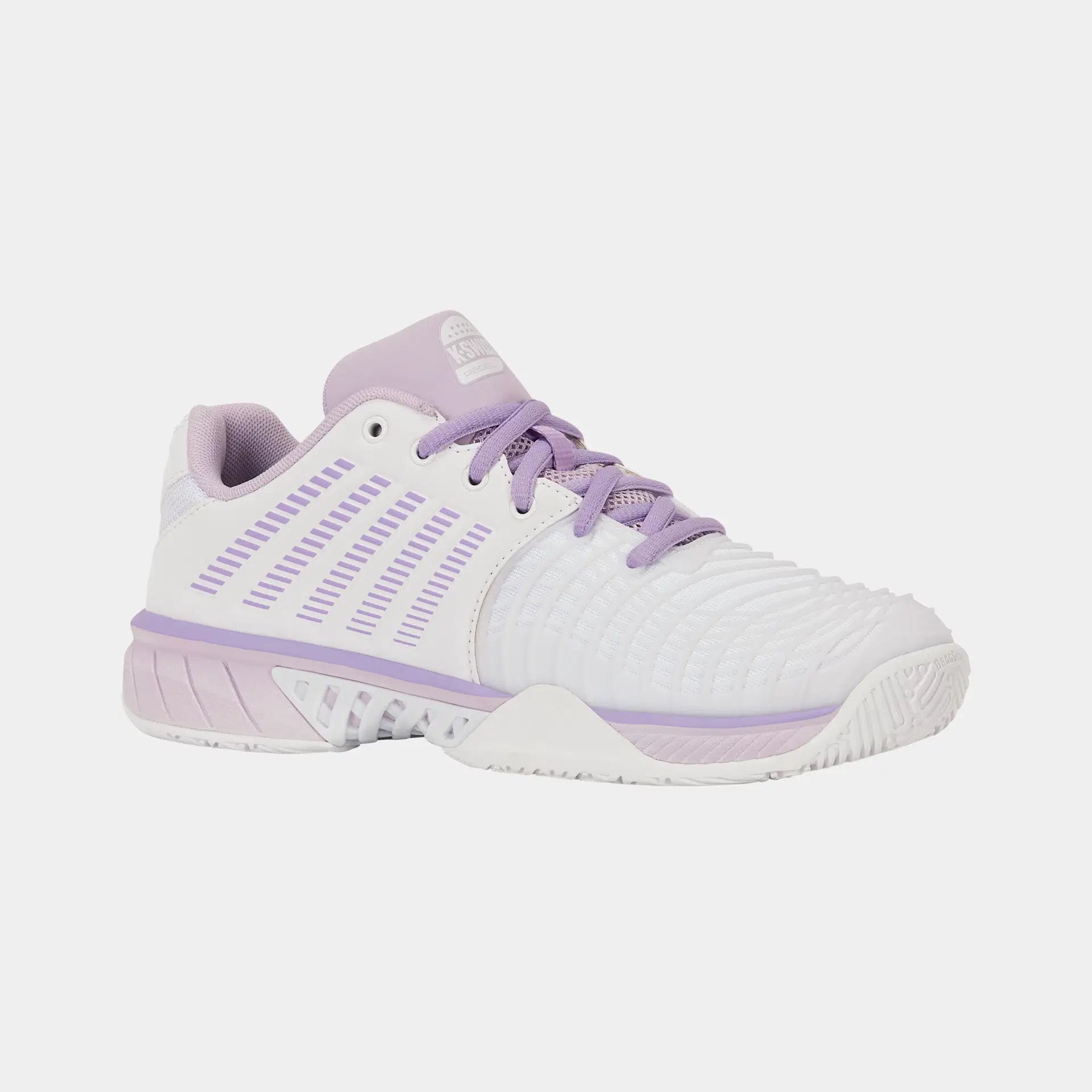 K-Swiss Express Light Padel Women's Shoes - White/Orchid Hush/Purple