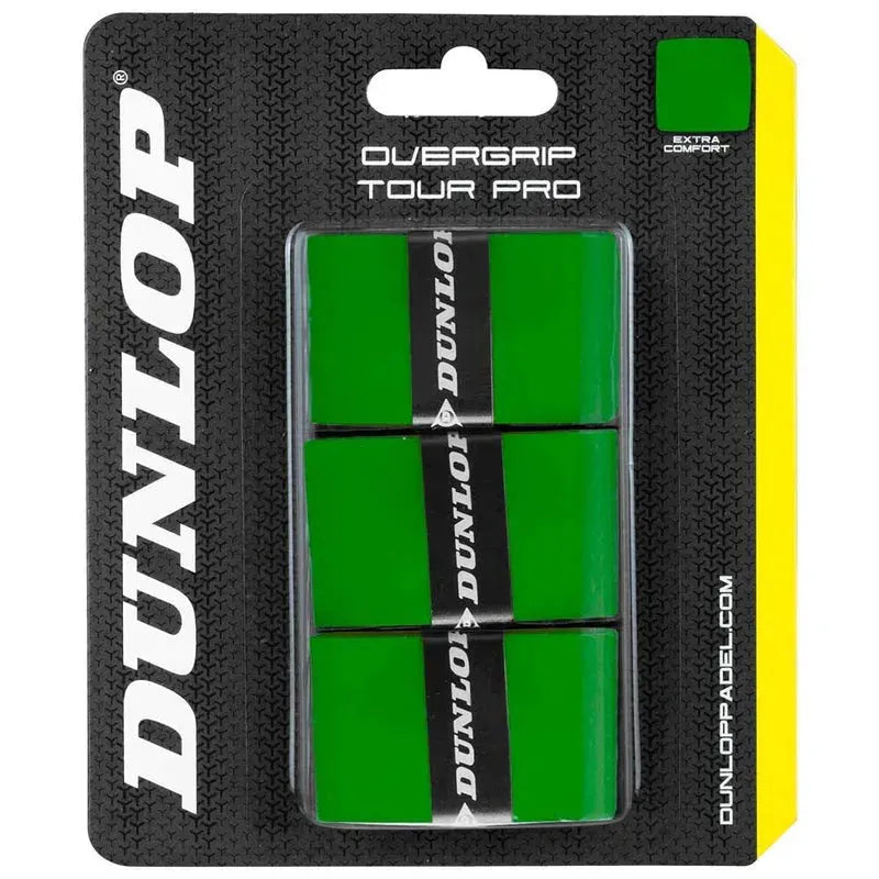 DUNLOP TOUR PRO PADEL BAT OVERGRIP - 3 PACK