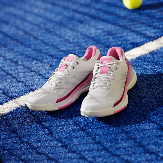 Adidas Crazyquick Boost Padel Trainers - White - Womens