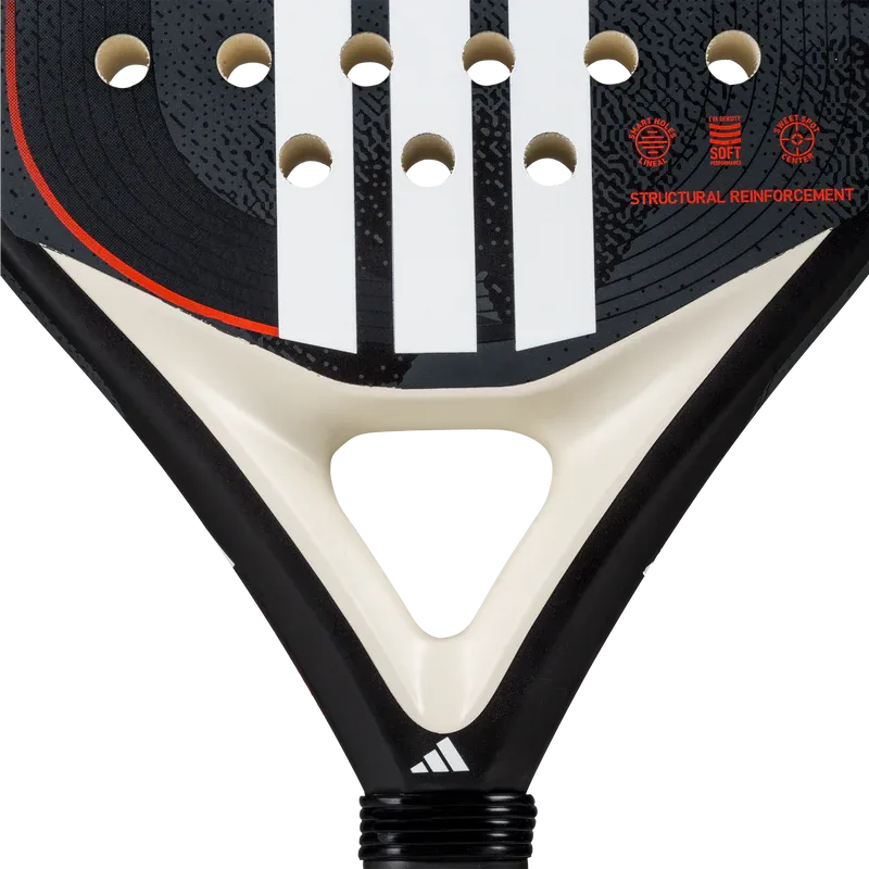 ADIDAS DRIVE 3.4 PADEL RACKET - BLACK