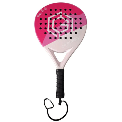 Golden Padel Power 12K Padel Racket - Pink