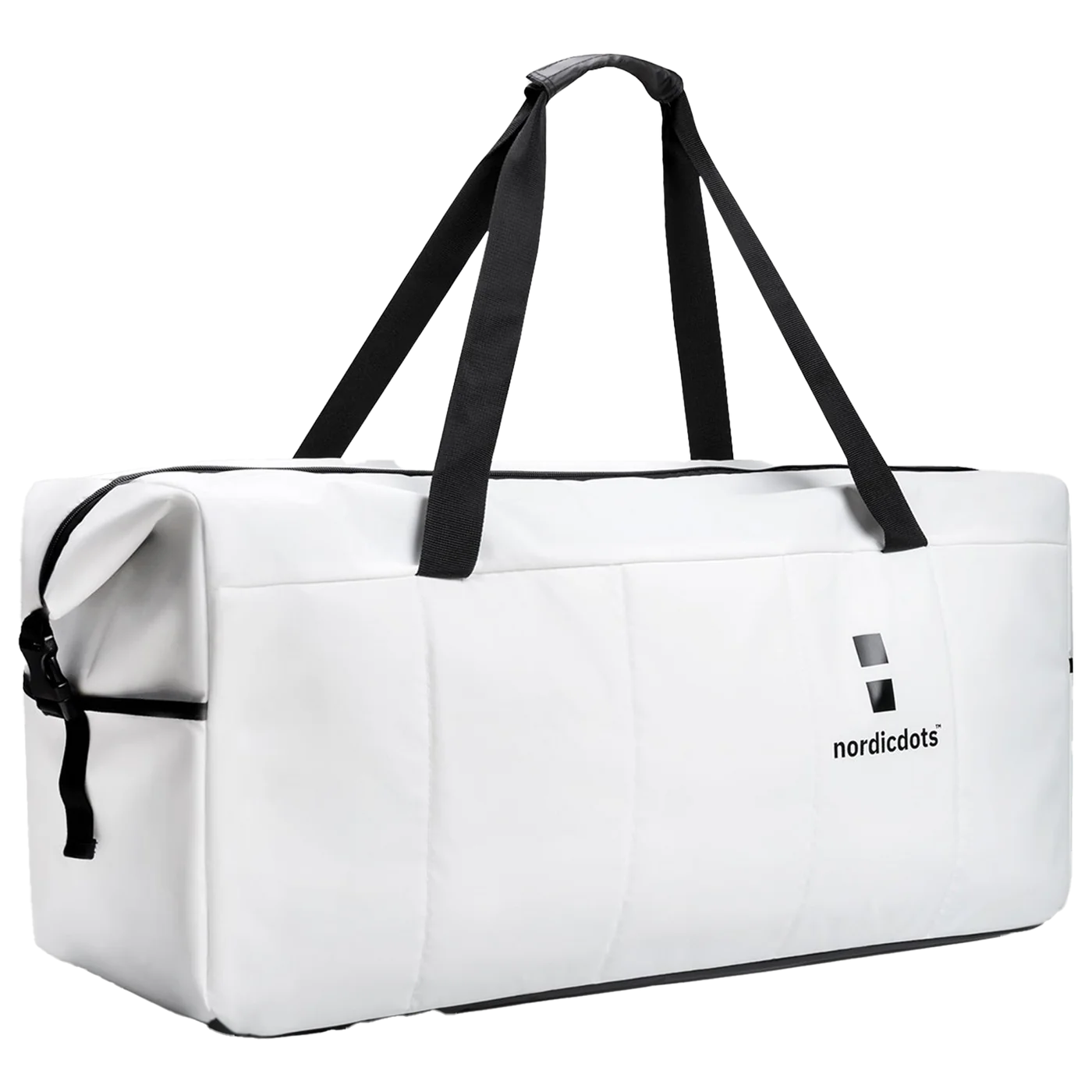 NORDICDOTS CLUB DUFFLE BAG - WHITE
