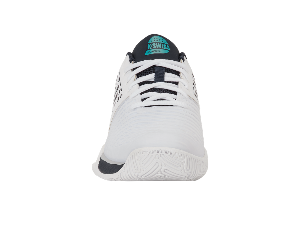K-Swiss Express Light 3 Padel - White/Carbon/Baltic