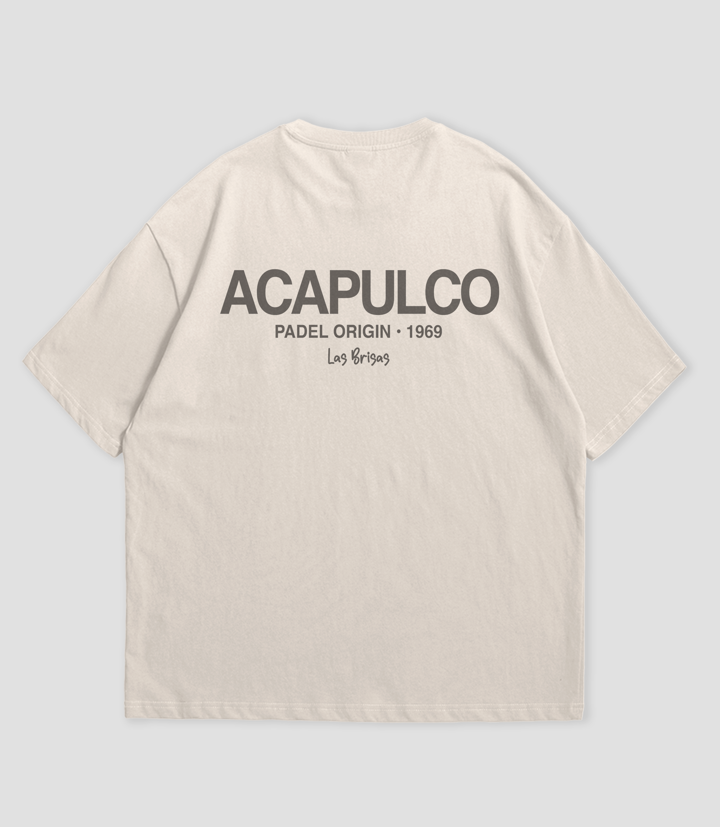 Origin Series Acapulco Tee – Oversized Tee - White