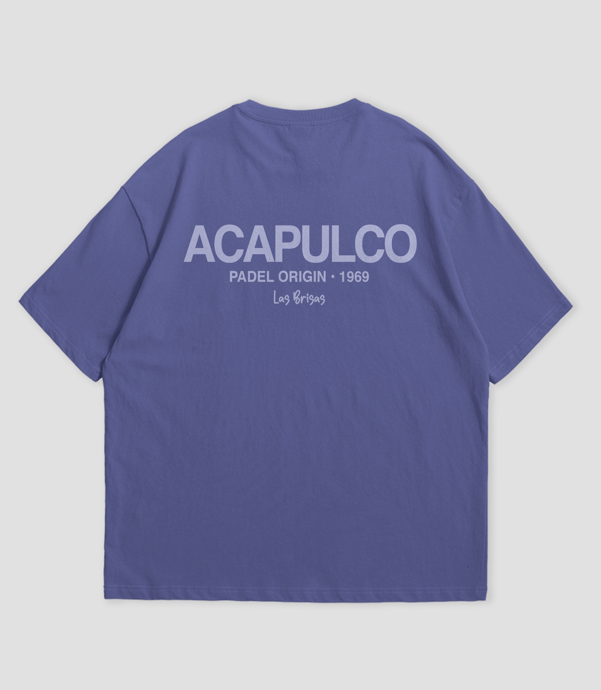 Origin Series Acapulco Tee – Oversized Tee - Grey