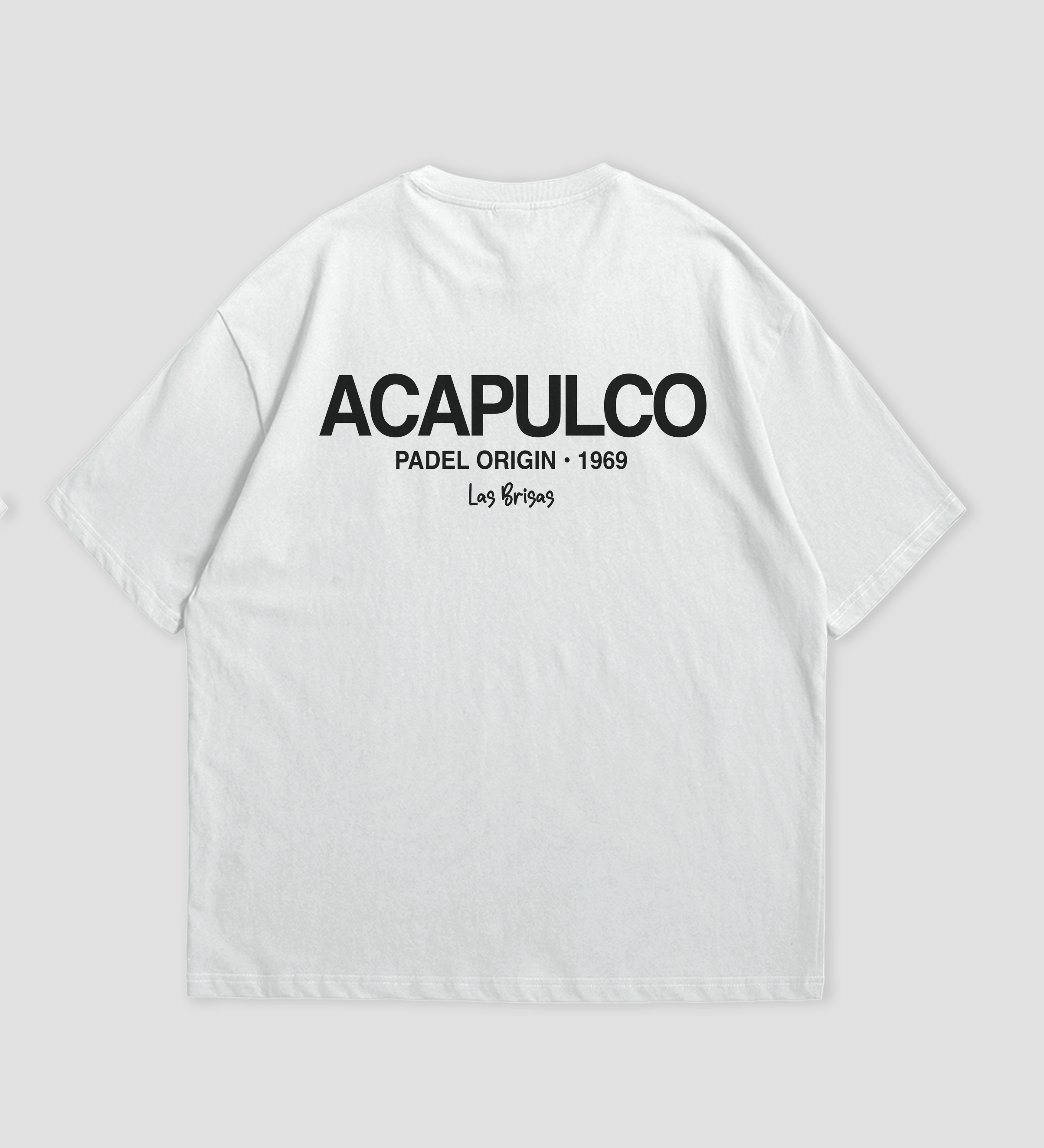 Origin Series Acapulco Tee – Oversized Tee - White