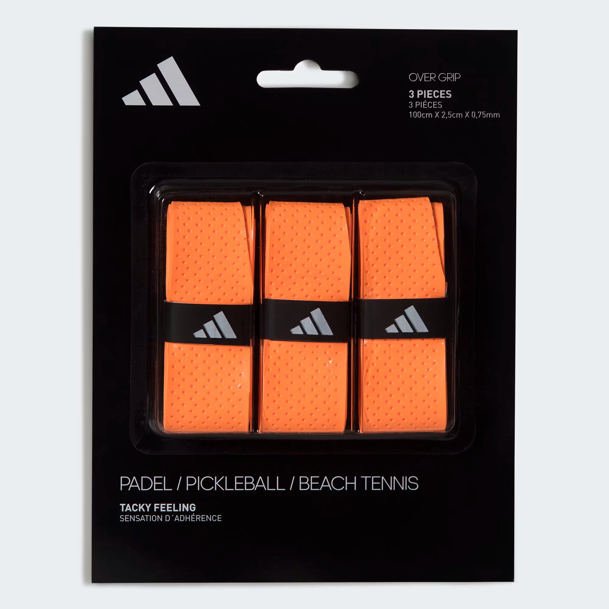 Adidas Set of Padel Overgrips (3 Pieces) - Orange
