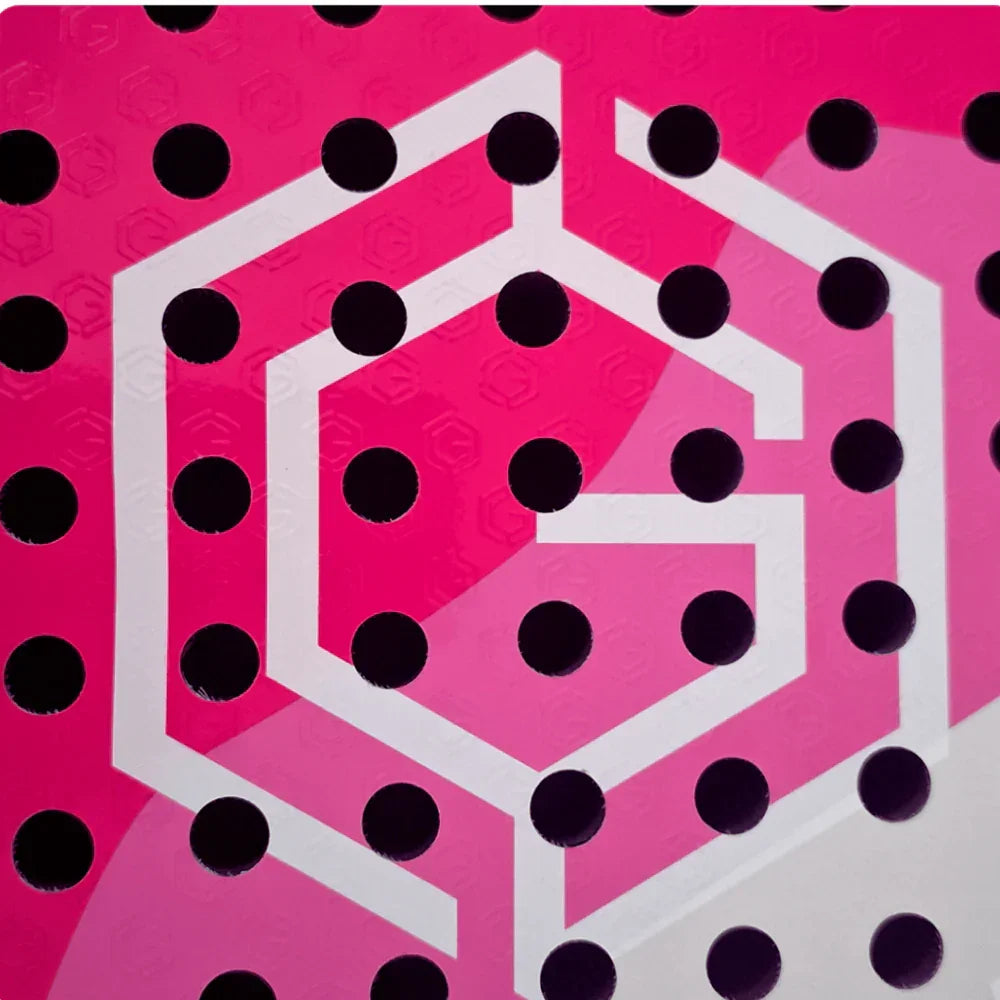 Golden Padel Power 12K Padel Racket - Pink