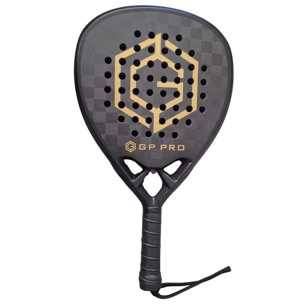 Golden Padel Pro 18K Padel Racket - Black