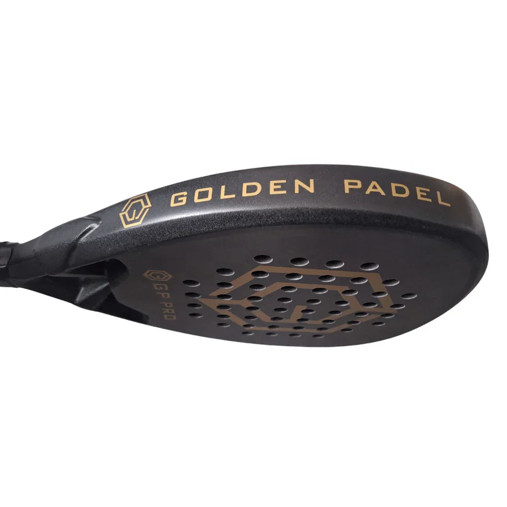 Golden Padel Pro 18K Padel Racket - Black