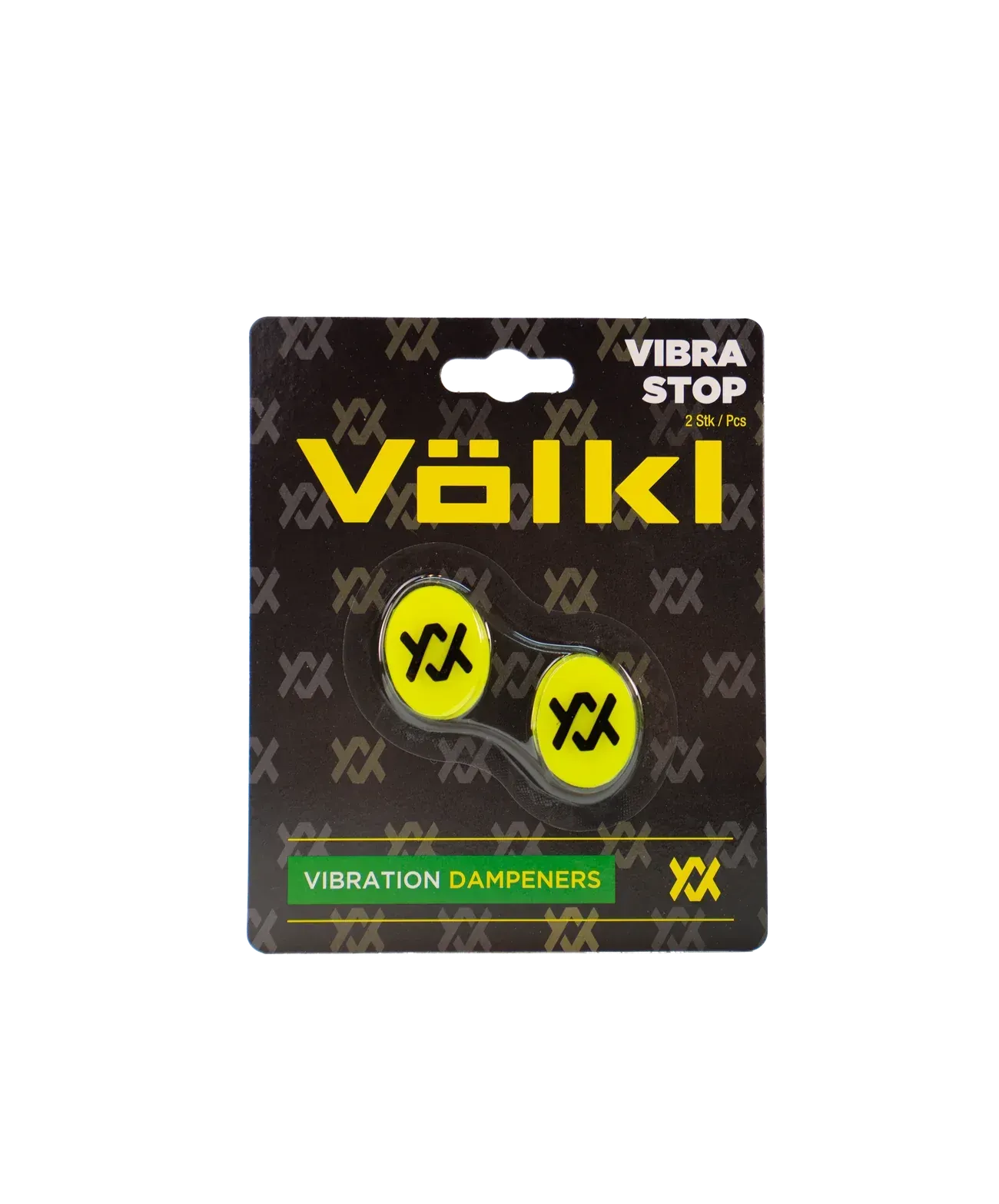 VOLKL VIBRA STOP VIBRATION DAMPENERS - YELLOW / BLACK