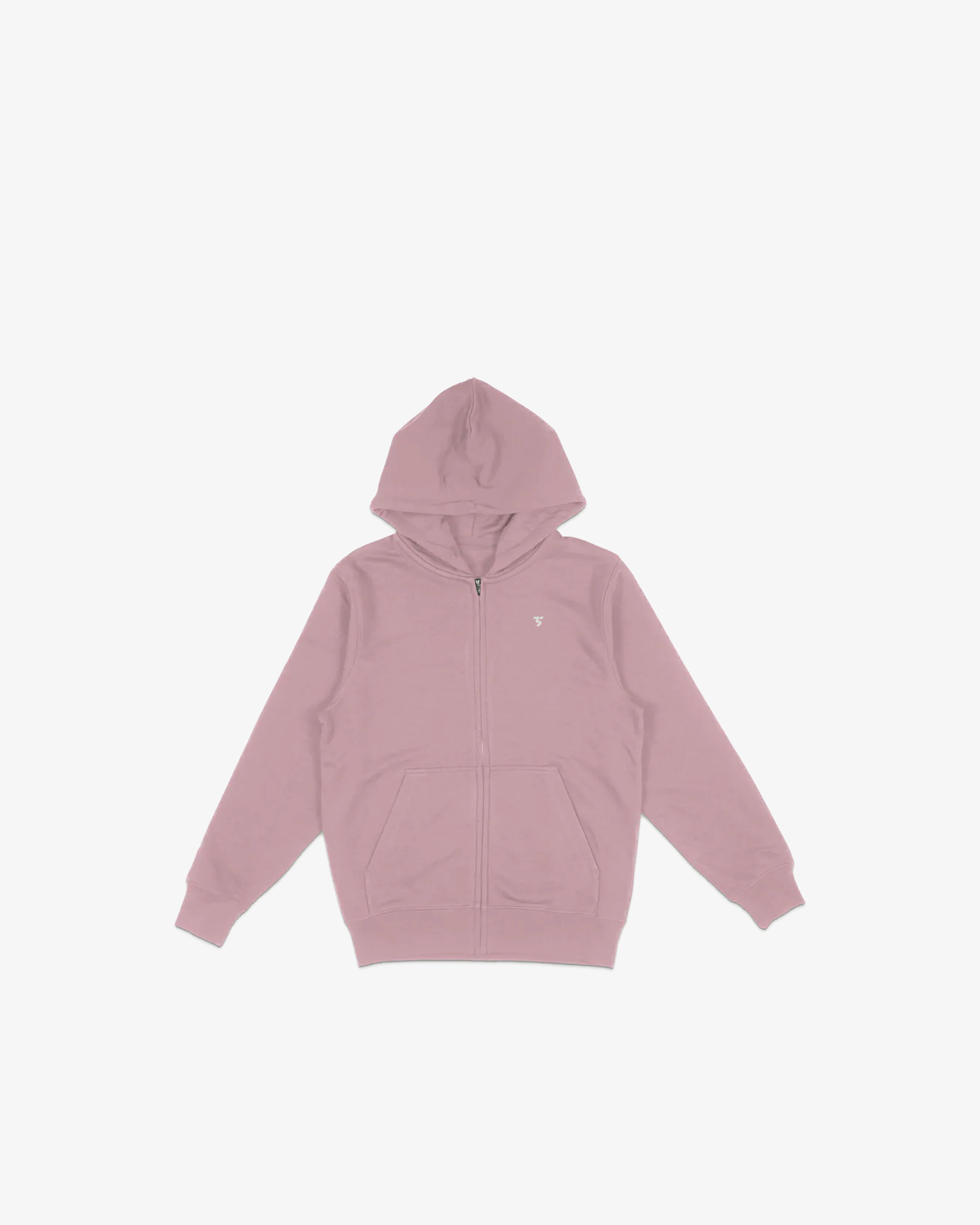 Zipped Hoodie – Court Hoodie, Black