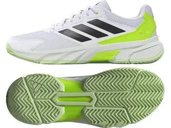 Adidas CourtJam Control 3 Men's Tennis Shoes - White - Bassline Retail