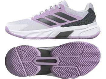 Adidas CourtJam Control 3 Women's Tennis Shoes - White - Bassline Retail