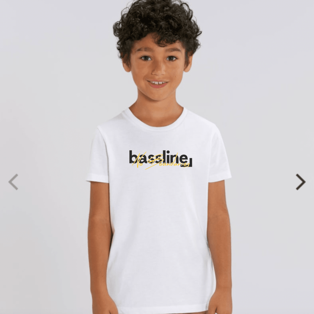 BASSLINE NO BOUNDARIES KIDS UNISEX TEE - Bassline Retail