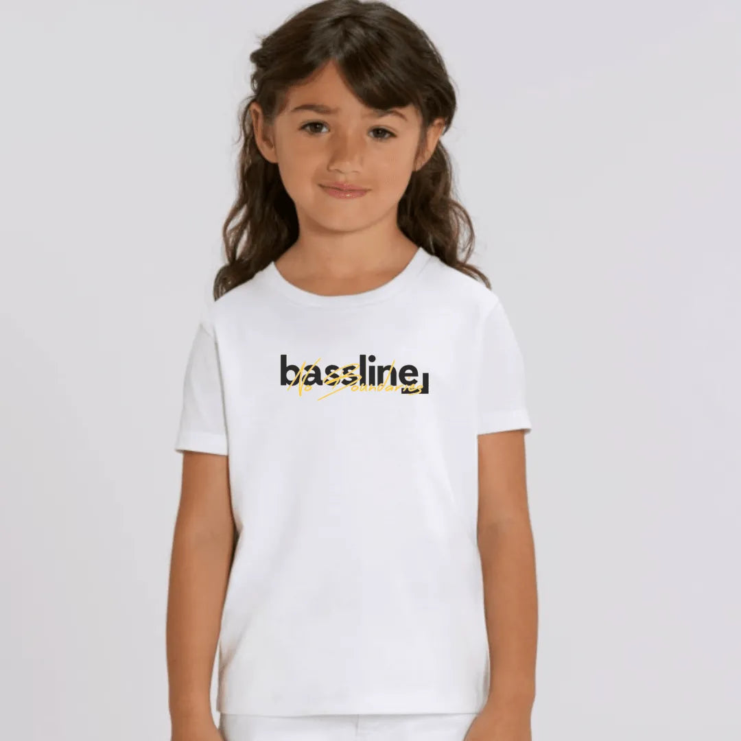 BASSLINE NO BOUNDARIES KIDS UNISEX TEE - Bassline Retail