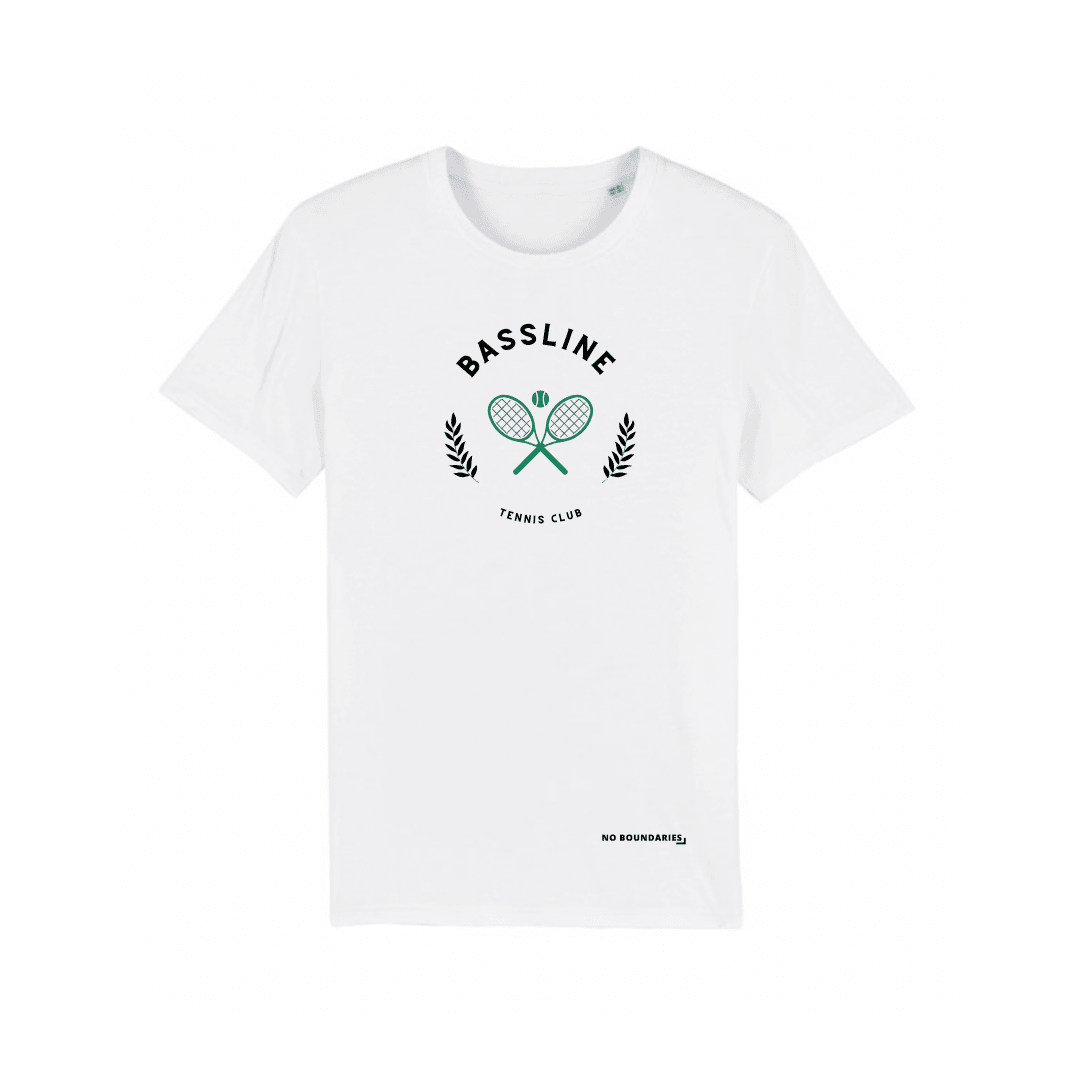 Bassline Tennis Club Unisex Printed T-Shirt - Bassline Retail
