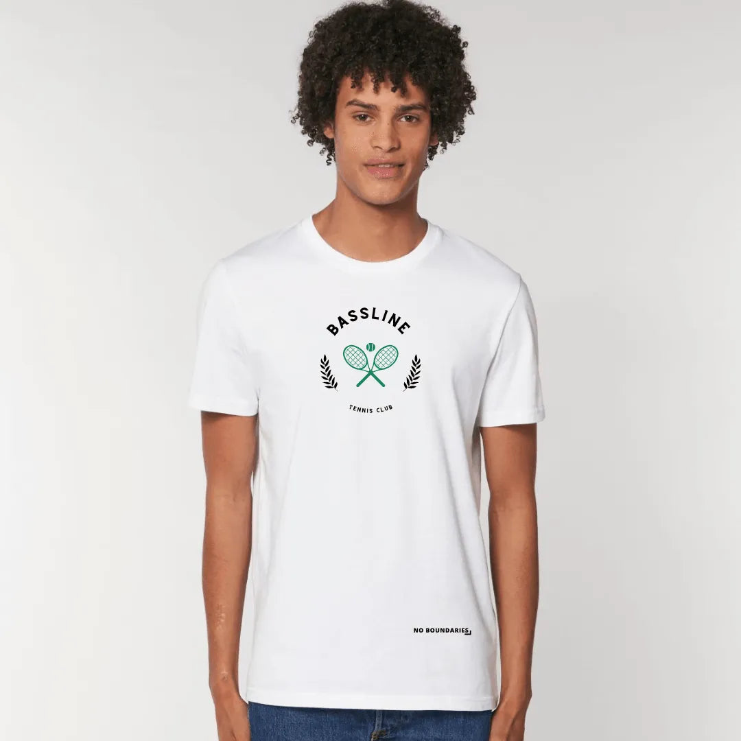 Bassline Tennis Club Unisex Printed T-Shirt - Bassline Retail