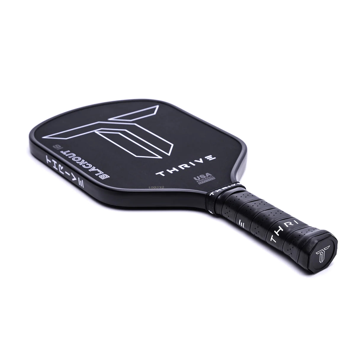 THRIVE BLACKOUT PICKLEBALL PADDLE 16MM (POWER SERIES)
