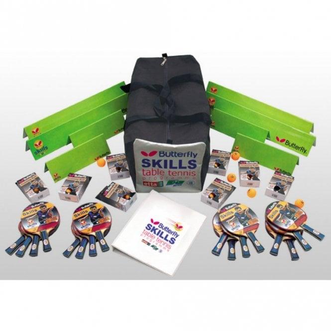 Butterfly Table Tennis Skills Key Stage 1 / 2 Pack - Bassline Retail