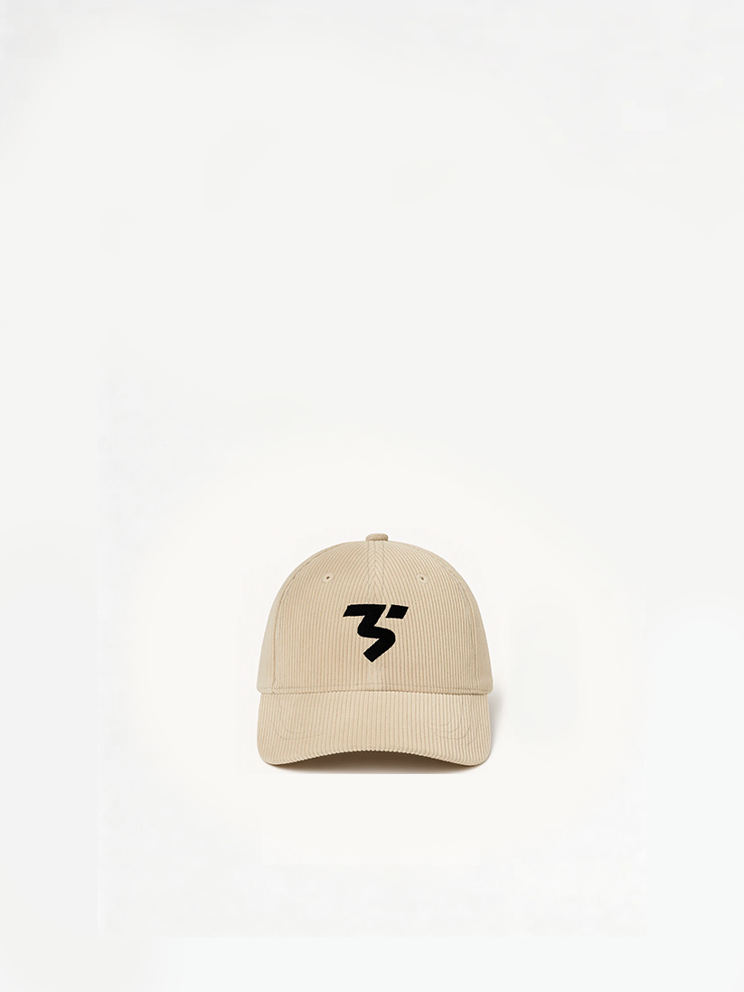 Corduroy Vintage Cap – Beige