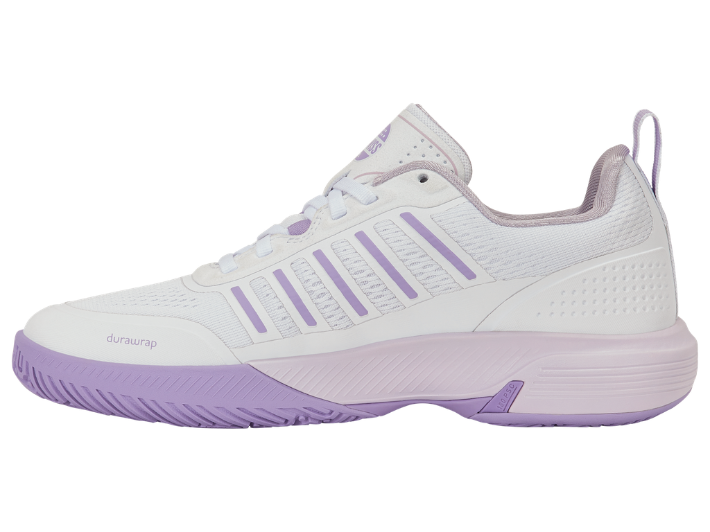 K-Swiss Ultra Court Padel Women's Shoe - White/Orchid Hush/Purple 2026