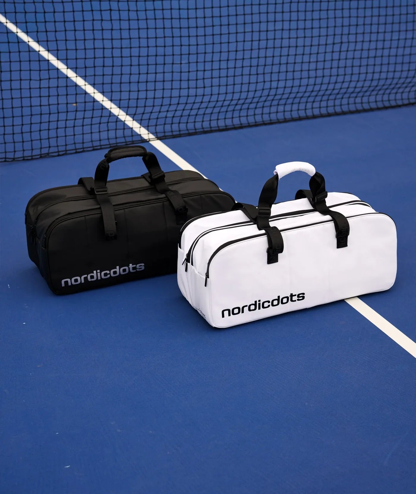 NORDICDOTS CLUB DUFFLE BAG - WHITE