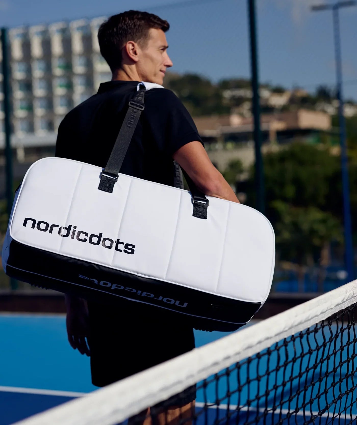 NORDICDOTS CLUB DUFFLE BAG - WHITE