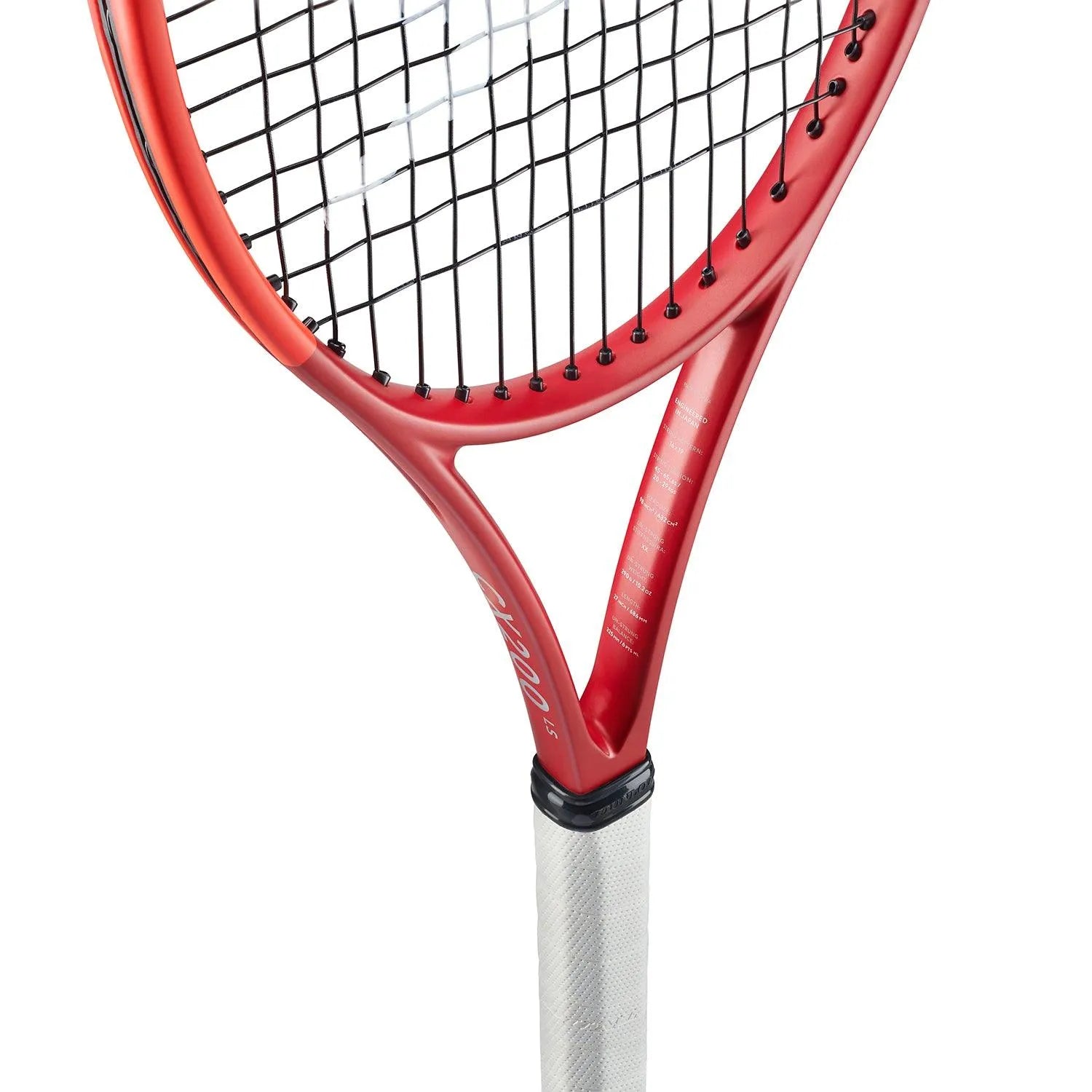 DUNLOP CX 200 LS TENNIS RACKET - RED - Bassline Retail