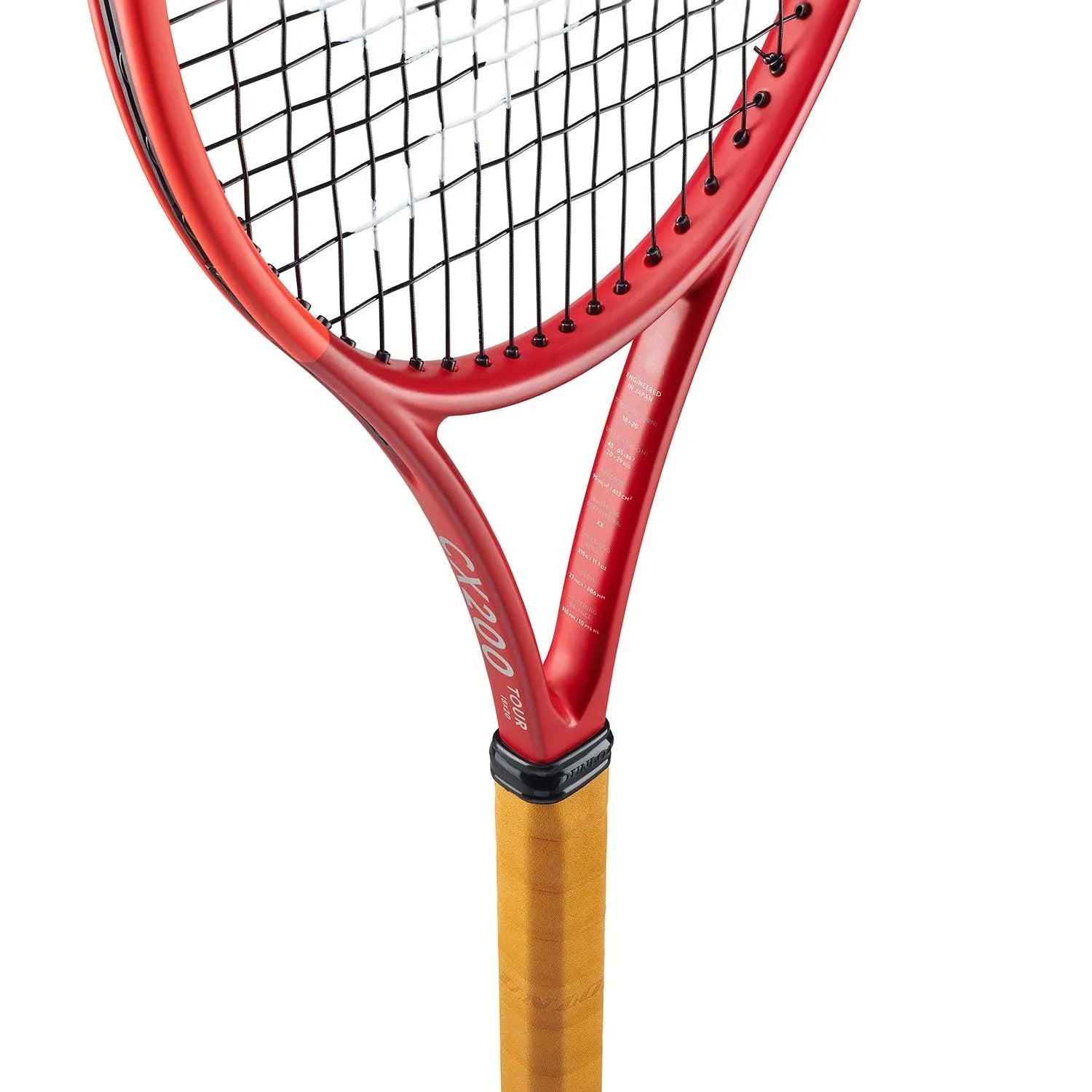 DUNLOP CX 200 TOUR 18x20 TENNIS RACKET - RED - Bassline Retail