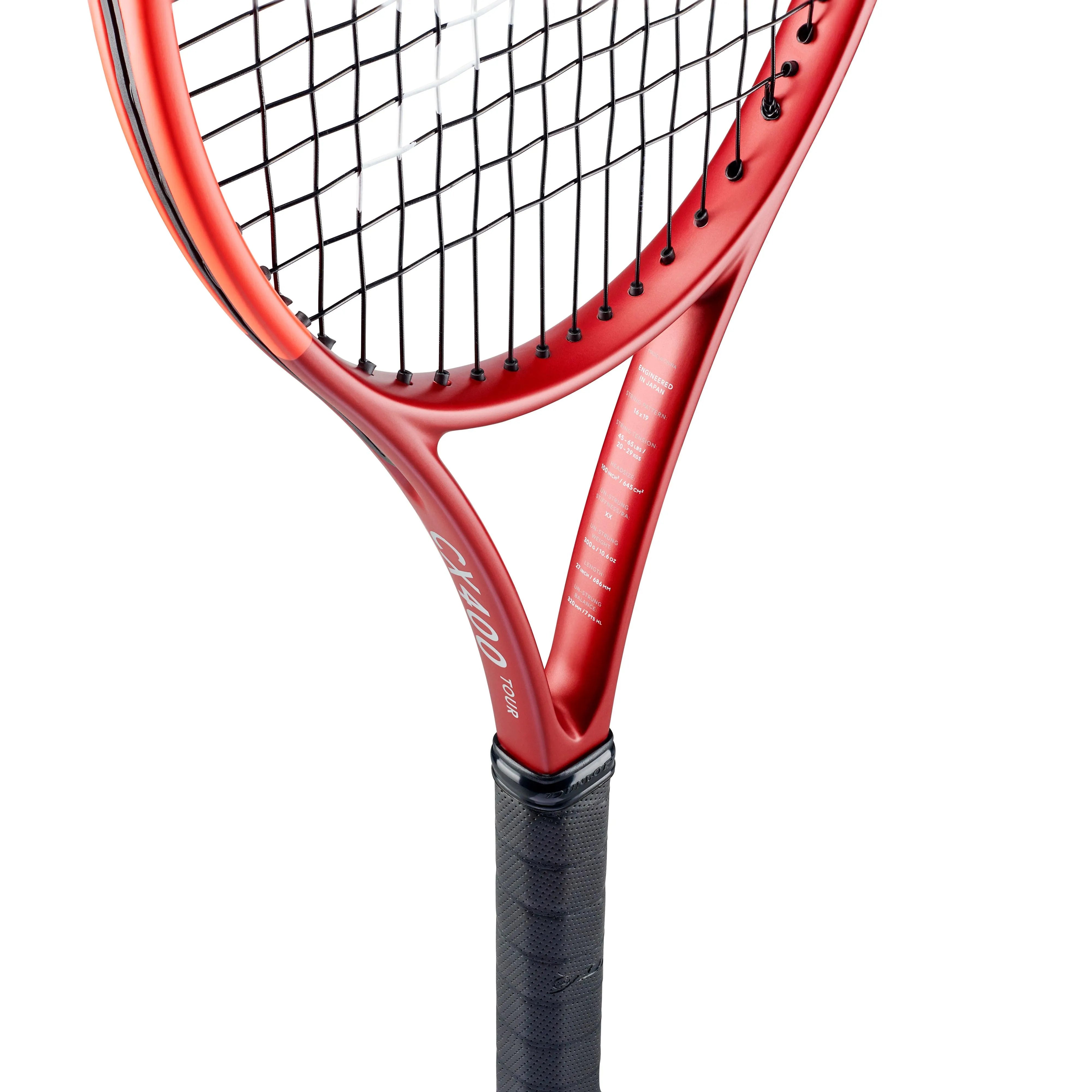 DUNLOP CX 400 TOUR TENNIS RACKET - RED - Bassline Retail