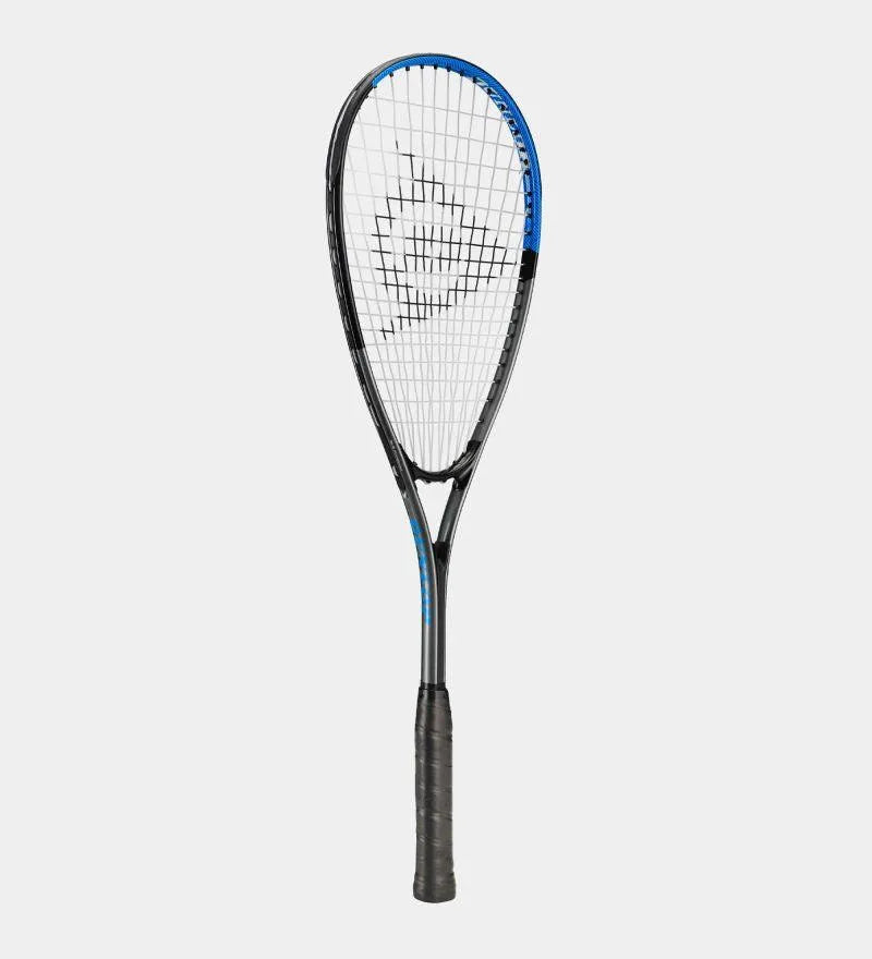 DUNLOP SONIC LITE TI SQUASH RACKET - BLACK / BLUE - Bassline Retail