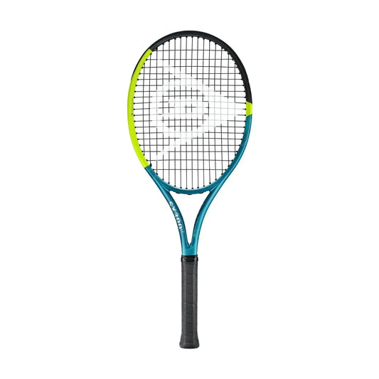 DUNLOP SX 300 LS TENNIS RACKET - YELLOW & TEAL - Bassline Retail