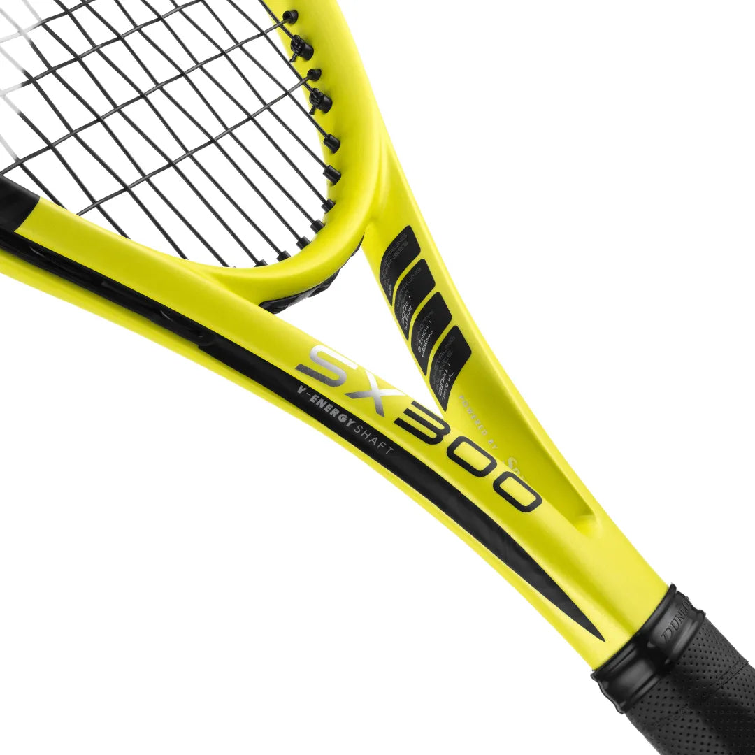 DUNLOP SX 300 TENNIS RACKET - YELLOW - Bassline Retail