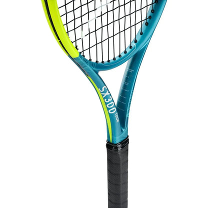 DUNLOP SX 300 TOUR TENNIS RACKET - YELLOW & TEAL - Bassline Retail
