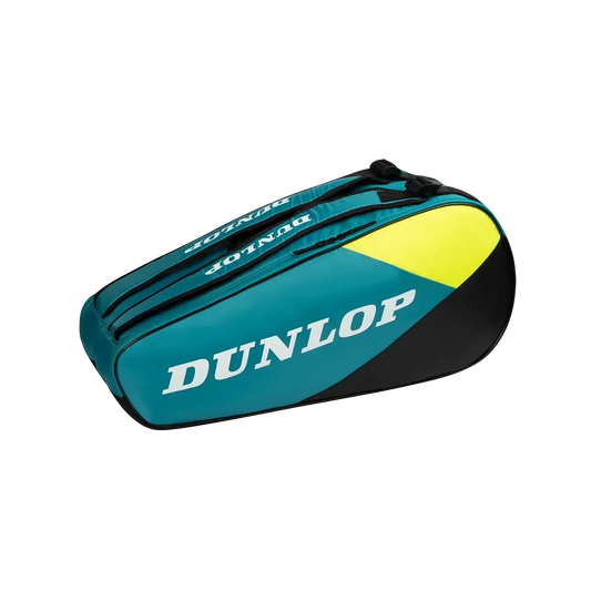 Borsa Dunlop SX Club Series | Per Racchette E Abbigliamento | Capacità 35L | Colore Nero/Giallo - Foto 4