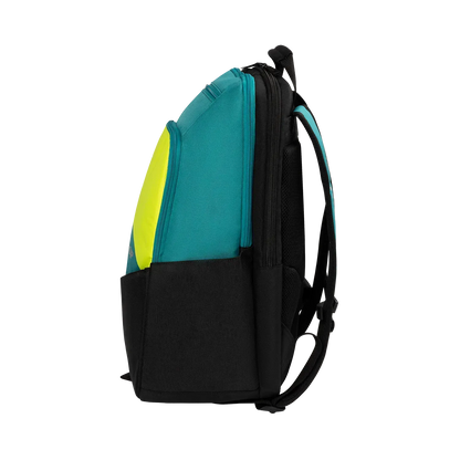 DUNLOP SX PERFORMANCE BACKPACK - YELLOW & TEAL - Bassline Retail
