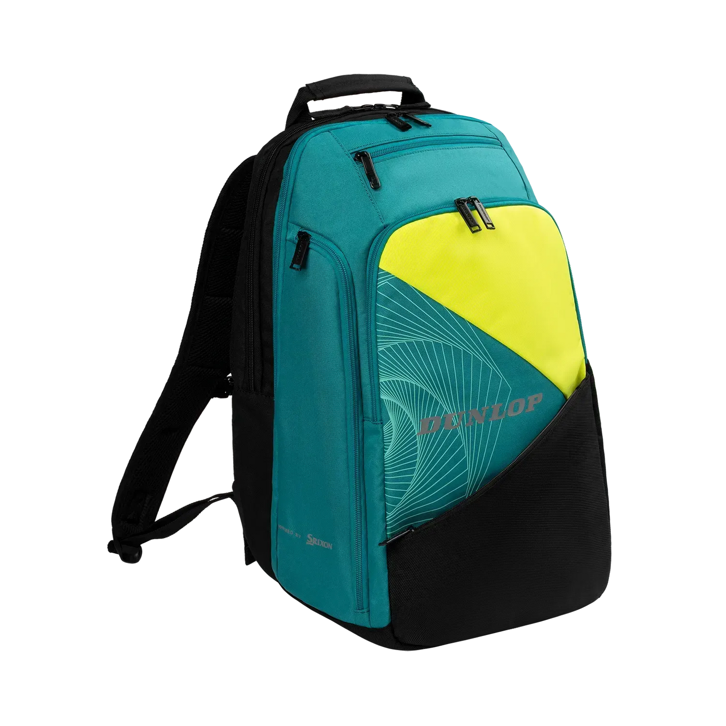 DUNLOP SX PERFORMANCE BACKPACK - YELLOW & TEAL - Bassline Retail