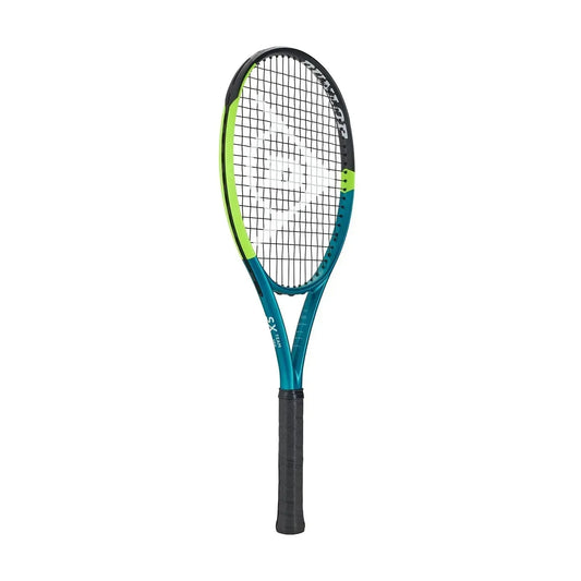 DUNLOP SX TEAM 105 TENNIS RACKET - YELLOW & TEAL - Bassline Retail