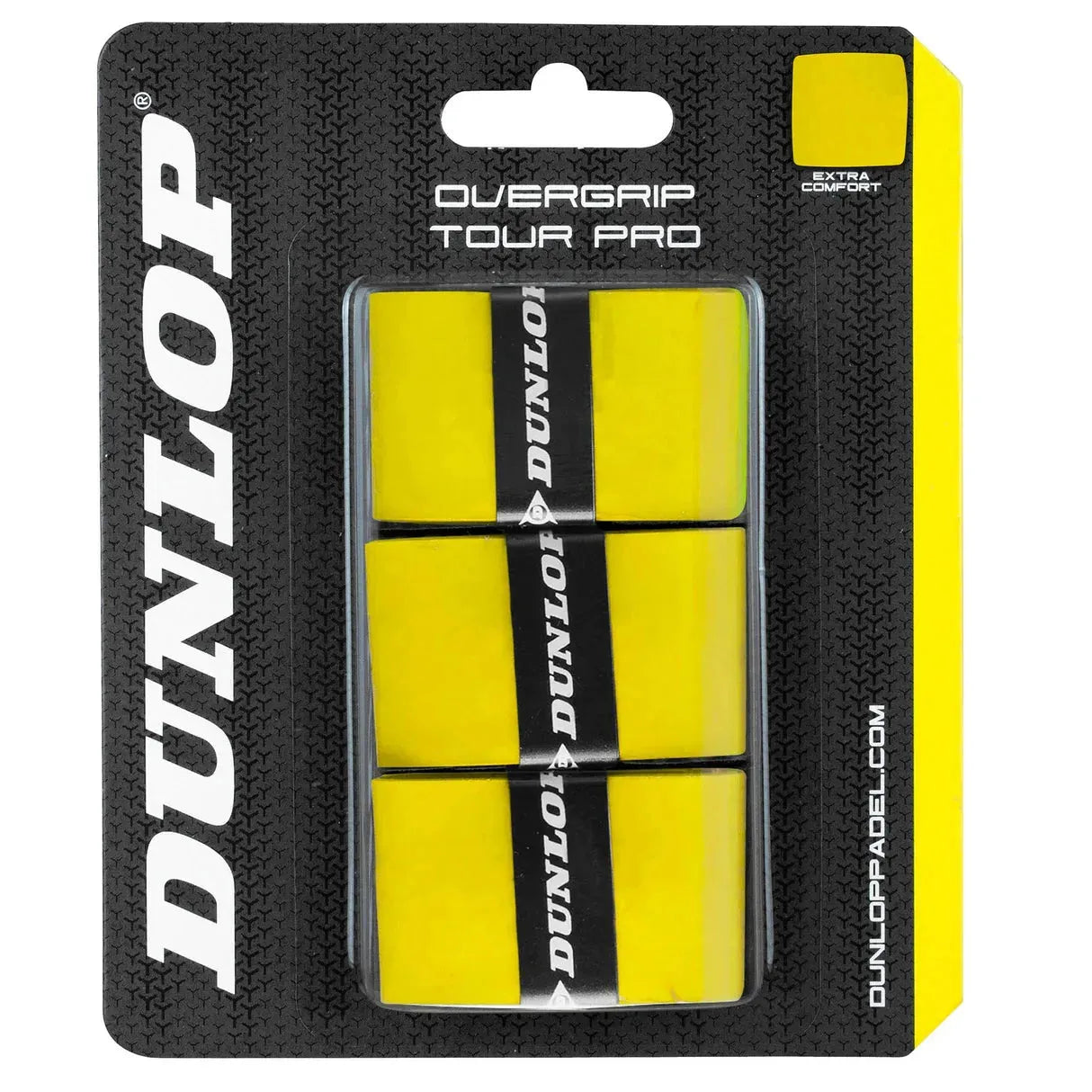 DUNLOP TOUR PRO PADEL BAT OVERGRIP - 3 PACK