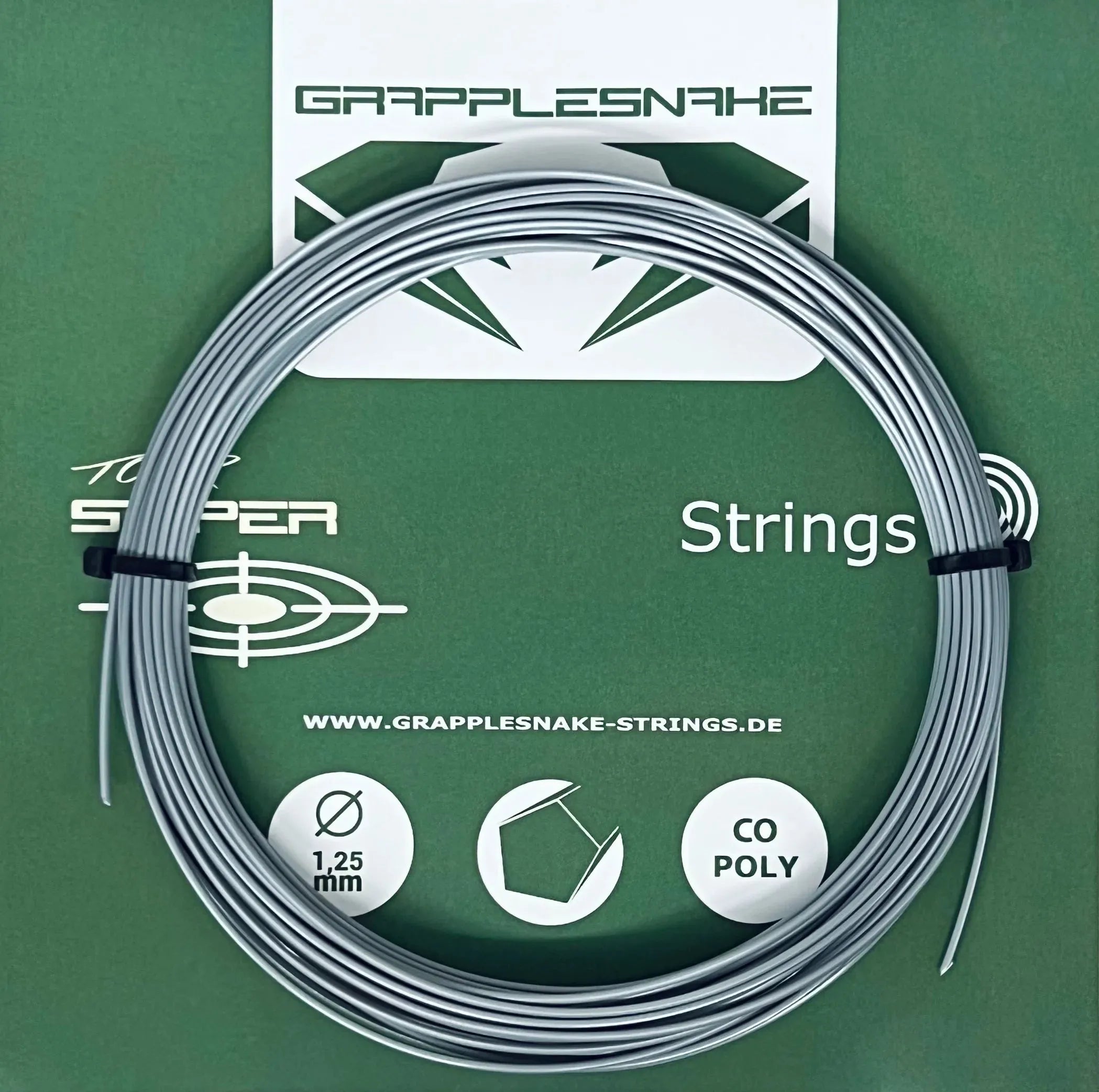 Grapplesnake Tour Sniper Tennis String - 12m Set - Bassline Retail