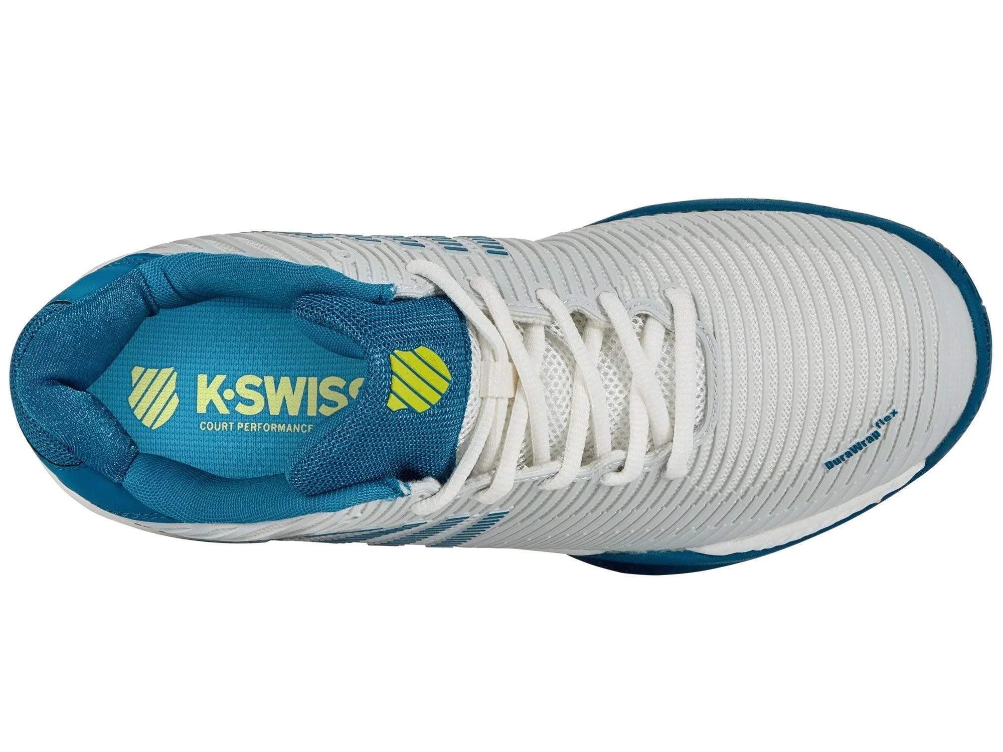 HYPERCOURT EXPRESS 2 - WHITE / CELESTIAL / EVENING PRIMROSE - MEN'S TRAINERS - Bassline Retail
