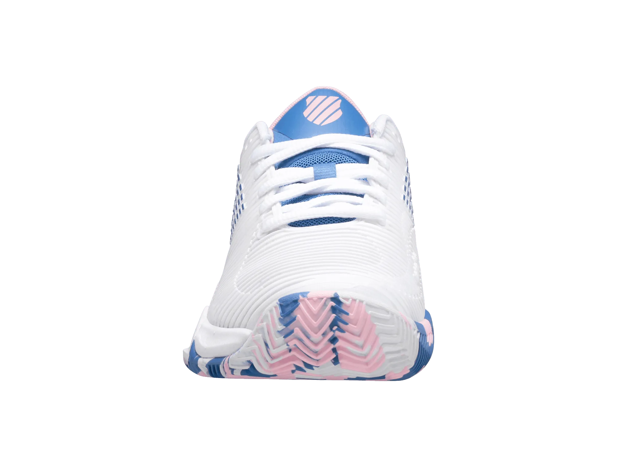 HYPERCOURT SUPREME HB - WHITE / SAPPHIRE - WOMEN'S TRAINERS - Bassline Retail