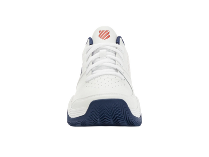 K-SWISS COURT EXPRESS HB MENS TENNIS TRAINER- WHITE / BLUE - Bassline Retail