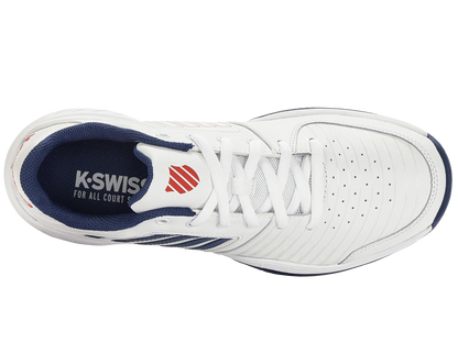 K-SWISS COURT EXPRESS HB MENS TENNIS TRAINER- WHITE / BLUE - Bassline Retail